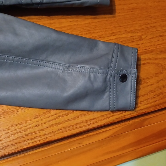 JOUJOU Women's Petite Plus Size Grey Jacket - Picture 11 of 15